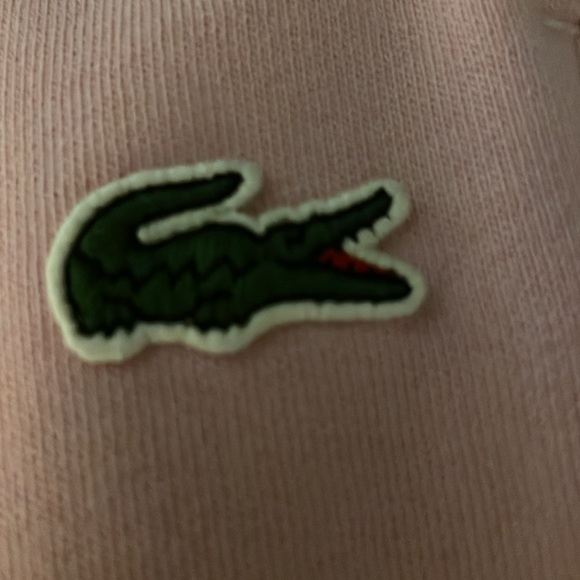 Lacoste *NWT* Tapered Fit Sweats/Joggers in Large Pink - Picture 4 of 15